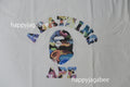 A BATHING APE ART CAMO COLLEGE TEE