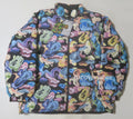 A BATHING APE ART CAMO REVERSIBLE DOWN JACKET