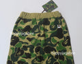A BATHING APE BAPE KIDS ABC CAMO ONE POINT SWEAT PANTS
