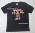 A BATHING APE Ladies' ABC CAMO COLLEGE MILO TEE