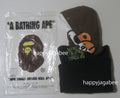 A BATHING APE BAPE KIDS BABY MILO SKULL ZIP DOUBLE HOODIE