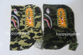 A BATHING APE 1ST CAMO SHARK BOA SNOOD
