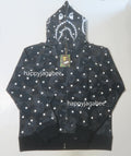 A BATHING APE ABC DOT SHARK FULL ZIP HOODIE