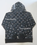 A BATHING APE ABC DOT SHARK FULL ZIP HOODIE