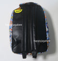 A BATHING APE BABY MILO STORE BADGE PATTERN LARGE BACKPACK
