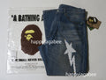 A BATHING APE COLOR STONE 13 OZ DENIM PANTS