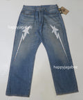 A BATHING APE COLOR STONE 13 OZ DENIM PANTS