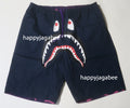 A BATHING APE COLOR CAMO SHARK REVERSIBLE SHORTS