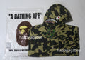 A BATHING APE BAPE KIDS 1ST CAMO SHARK MOUNTAIN JACKET
