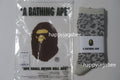 A BATHING APE WILD LEOPARD PATTERN SOCKS