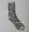 A BATHING APE WILD LEOPARD PATTERN SOCKS