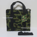 A BATHING APE 1ST CAMO SLIDING TOTE BAG TRAVEL