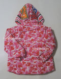A BATHING APE BAPE KIDS ABC CAMO SHARK 4WAY JACKET