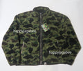 A BATHING APE 1ST CAMO FLEECE JACKET