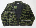 A BATHING APE 1ST CAMO FLEECE JACKET
