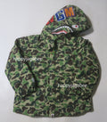 A BATHING APE BAPE KIDS ABC CAMO SHARK 4WAY JACKET