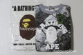 A BATHING APE TREE EDGE CAMO COLLEGE RELAXED FIT CREWNECK SWEAT SHIRT #2