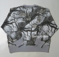 A BATHING APE TREE EDGE CAMO COLLEGE RELAXED FIT CREWNECK SWEAT SHIRT #2
