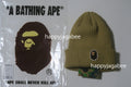 A BATHING APE BAPE KIDS APE HEAD ONE POINT KNIT CAP