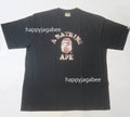 A BATHING APE BAPE CHECK COLLEGE TEE