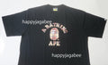 A BATHING APE BAPE CHECK COLLEGE TEE