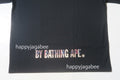 A BATHING APE BAPE CHECK APE FACE TEE