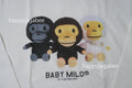 A BATHING APE Ladies' BABY MILO PHOTO L/S TEE