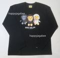 A BATHING APE Ladies' BABY MILO PHOTO L/S TEE
