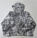 A BATHING APE TREE EDGE CAMO HOODED SNOWBOARD JACKET