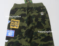A BATHING APE BAPE KIDS 1ST CAMO PATCH PRINT SWEAT PANTS