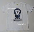 A BATHING APE Ladies' COLOR CAMO BABY MILO TEE