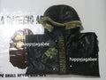 A BATHING APE BAPE x OVO SYNTHETIC WASHABLE LEATHER SNOWBOARD JACKET
