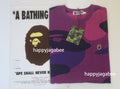 A BATHING APE MEGA COLOR CAMO ONE `POINT L/S TEE - happyjagabee store