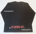 A BATHING APE COLOR CAMO APE FACE STA L/S TEE - happyjagabee store