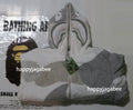 A BATHING APE COLOR CAMO SHARK FULL ZIP SHERPA JACKET