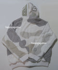 A BATHING APE COLOR CAMO SHARK FULL ZIP SHERPA JACKET