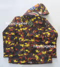 A BATHING APE 1ST CAMO SHARK SNOWBOARD JACKET