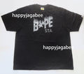 A BATHING APE WILD LEOPARD PATTERN BAPE STA LOGO RELAXED FIT TEE