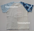 A BATHING APE BAPE KIDS ABC CAMO SHARK MILO TEE