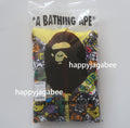 A BATHING APE BAPE KIDS MILO ALL SAFARI SHARK ZIP HOODIE