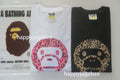 A BATHING APE Ladies' WILD LEOPARD PATTERN BIG BABY MILO TEE