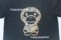A BATHING APE Ladies' WILD LEOPARD PATTERN BIG BABY MILO TEE