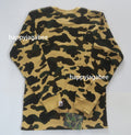 A BATHING APE 1ST CAMO THERMAL L/S TEE UNDERWEAR
