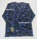 A BATHING APE COLOR CAMO THERMAL L/S TEE