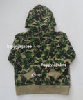 A BATHING APE BAPE KIDS ABC CAMO BABY MILO PULLOVER HOODIE