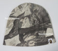 A BATHING APE TREE EDGE CAMO KNIT CAP