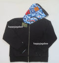 A BATHING APE ABC CAMO REVERSIBLE SHARK FULL ZIP HOODIE