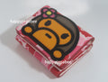 A BATHING APE Ladies' ABC BABY LISA LEATHER WALLET
