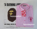 A BATHING APE Ladies' COLLEGE STRIPE SHIRT