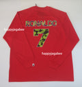 A BATHING APE BAPE CR7 LIFE MULTI LOGO POLY RELAXED FIT L/S FOOTBALL JERSEY